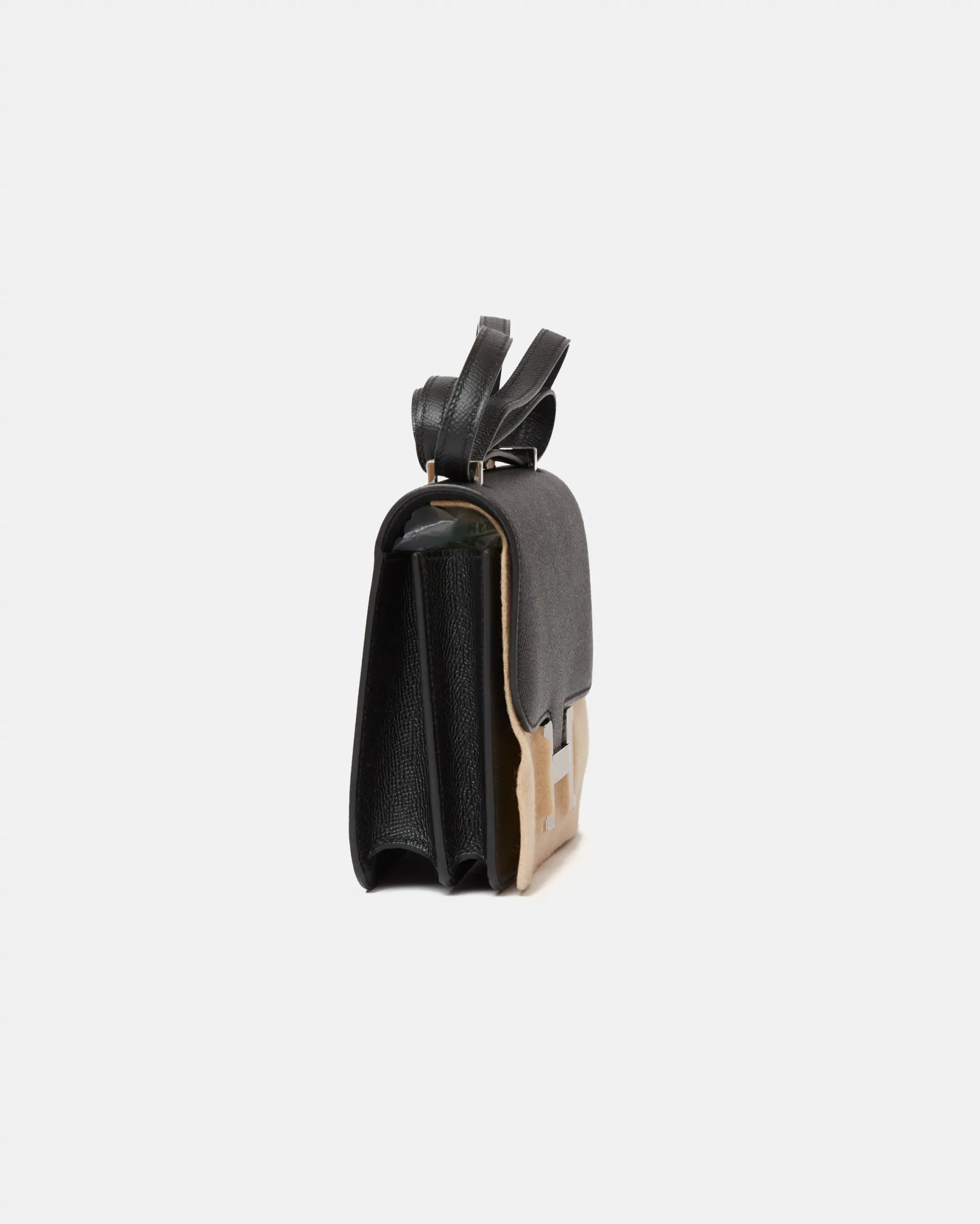 Hermès Mini Constance 18 Black Epsom PHW
