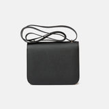 Hermès Mini Constance 18 Black Epsom PHW