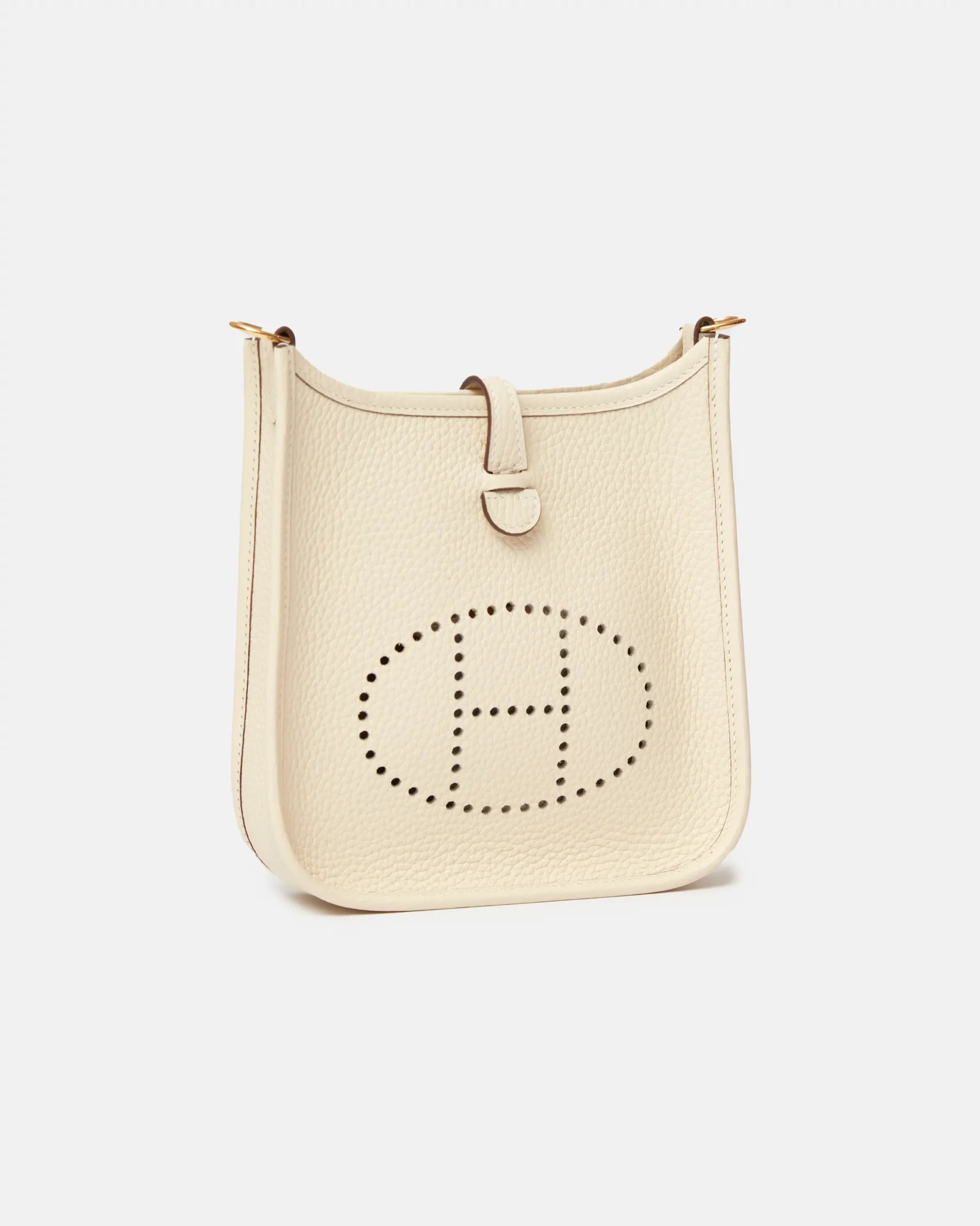 Hermès Mini Evelyne 16 Nata Clemence GHW