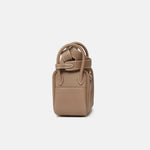 Hermès Mini Lindy 20 Etoupe Clemence GHW