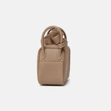 Hermès Mini Lindy 20 Etoupe Clemence GHW