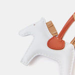 Hermès Grigri Rodeo Horse Bleu Brume/Chai/Cornaline PM