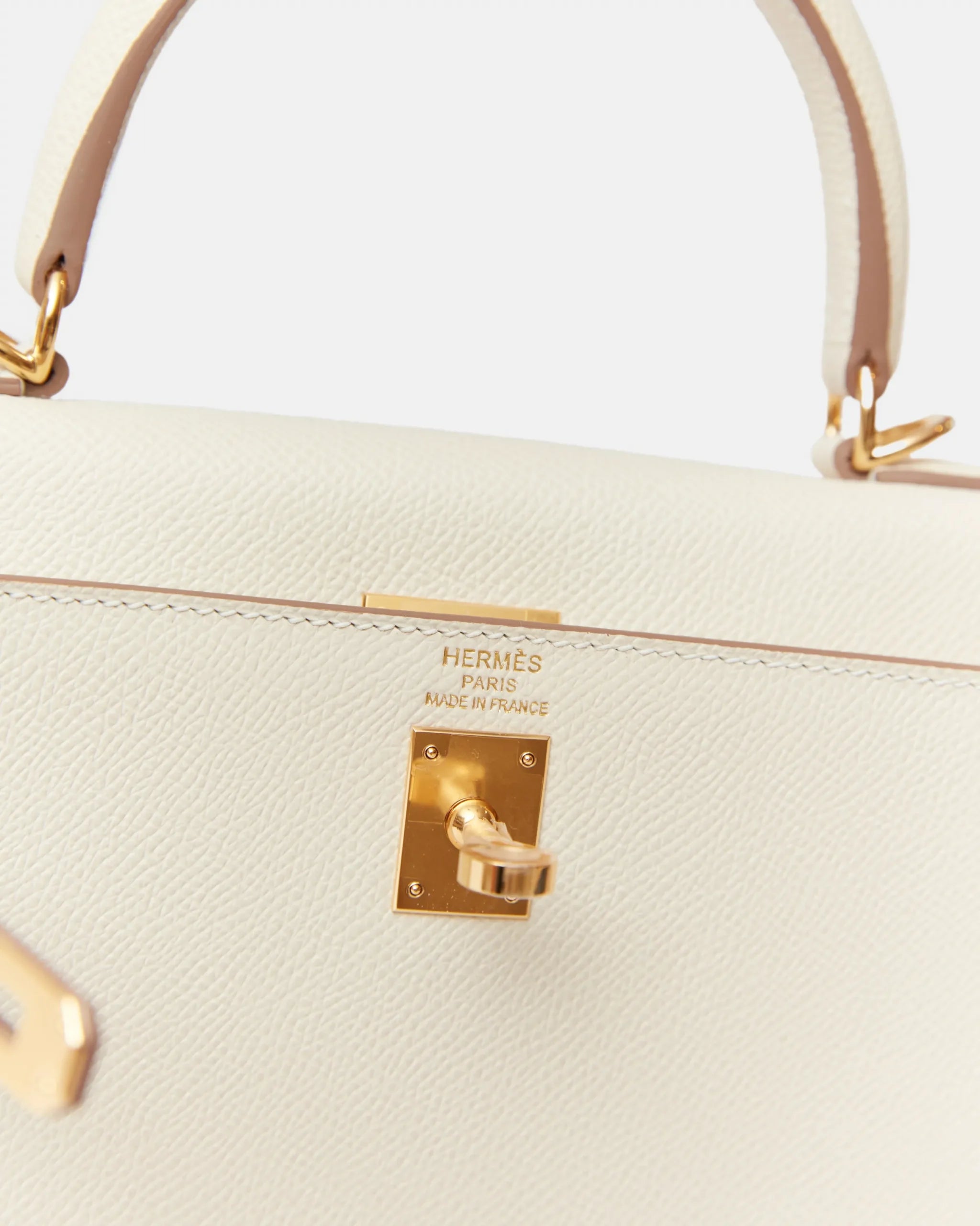Hermès Kelly 25 Nata Epsom GHW