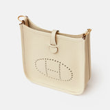 Hermès Mini Evelyne 16 Nata Clemence GHW