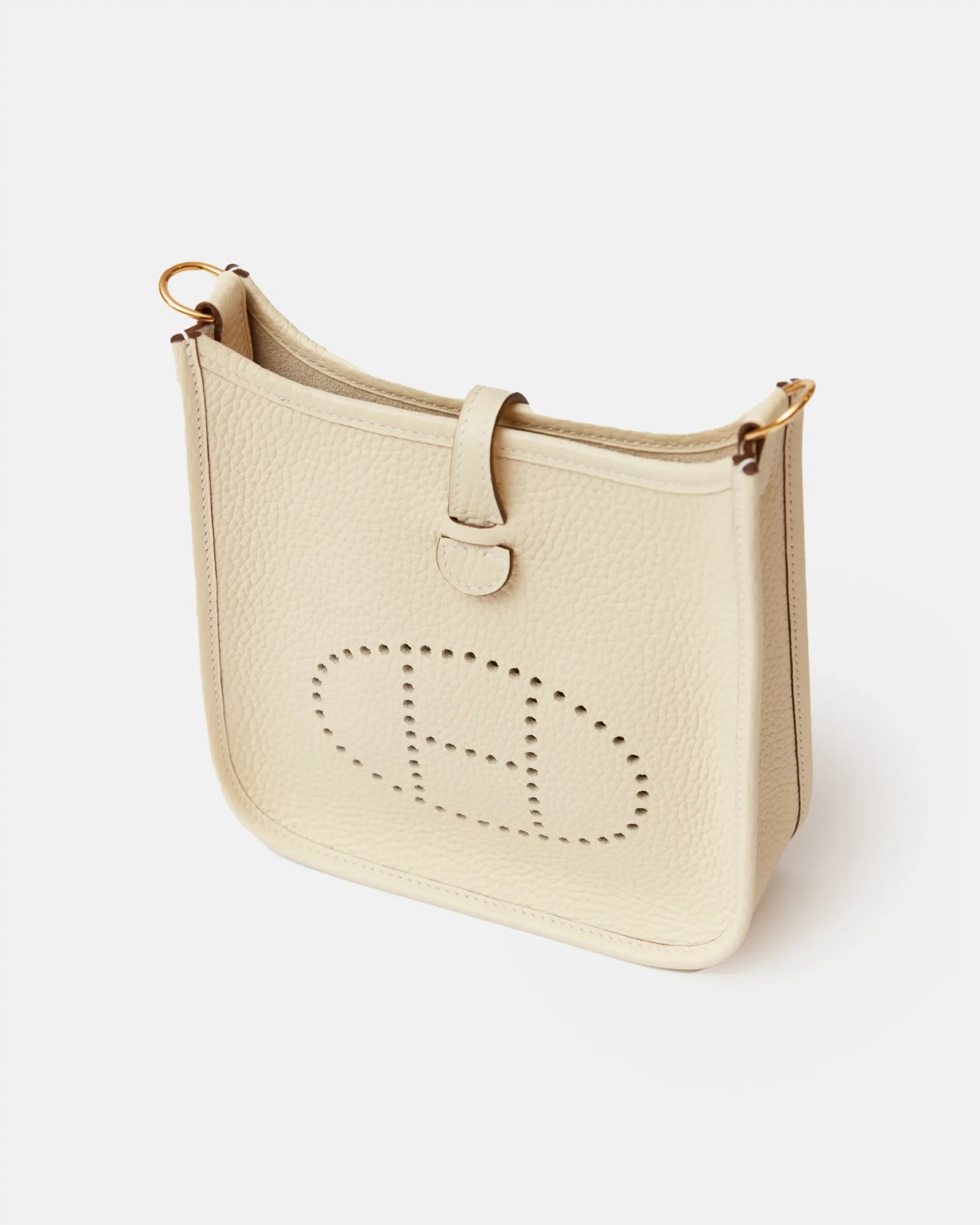 Hermès Mini Evelyne 16 Nata Clemence GHW