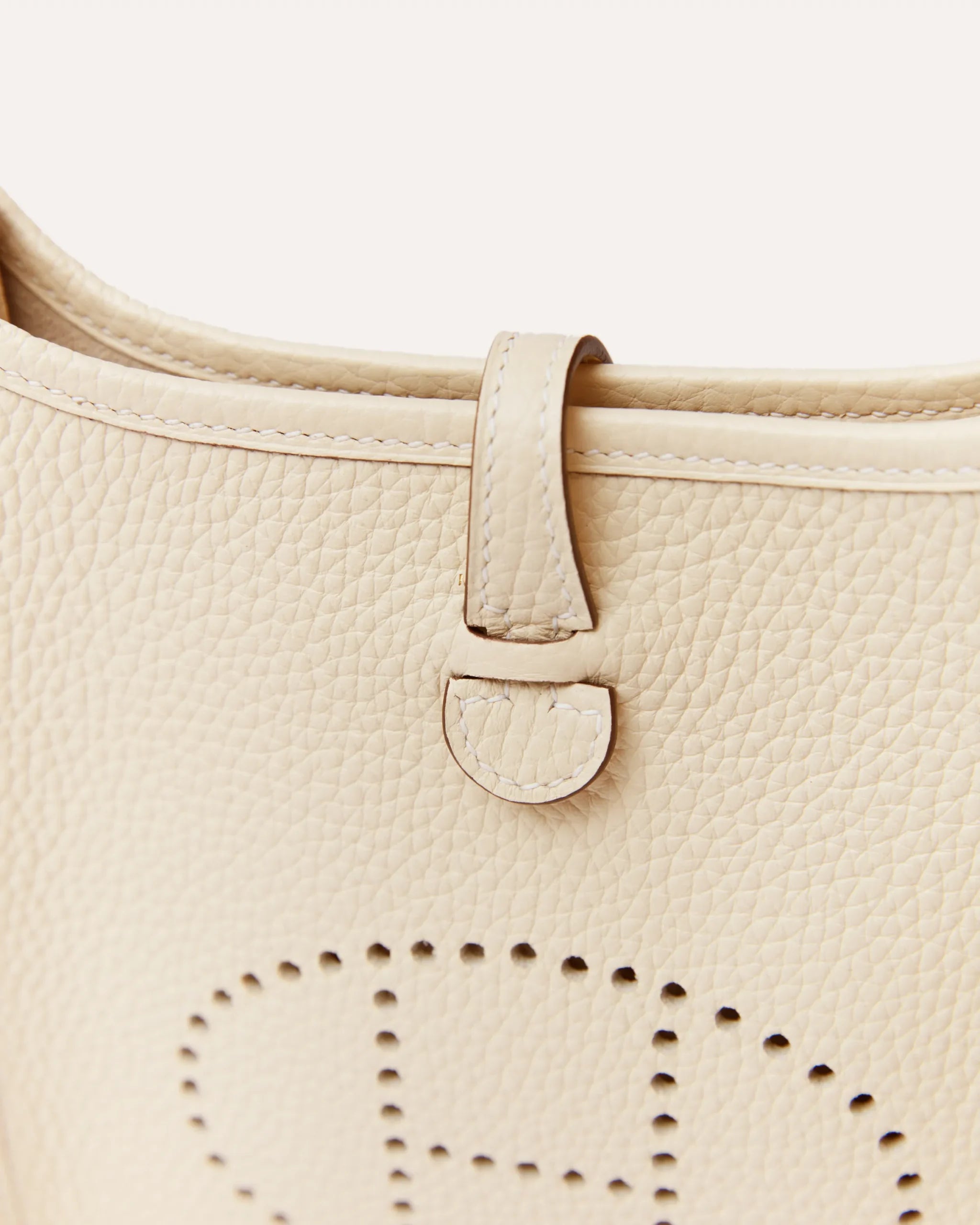 Hermès Mini Evelyne 16 Nata Clemence GHW