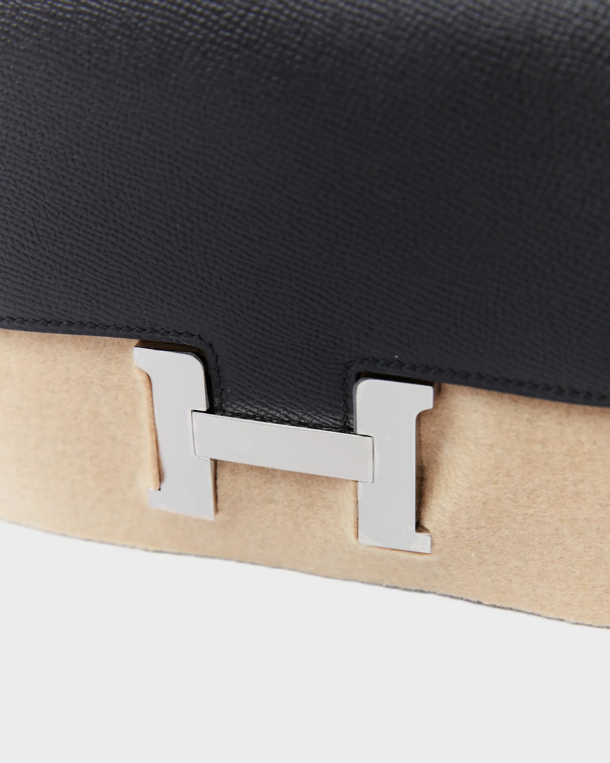 Hermès Mini Constance 18 Black Epsom PHW