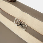 Hermès Kelly 25 Gris Etain Epsom PHW