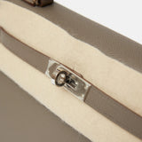 Hermès Kelly 25 Gris Etain Epsom PHW