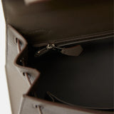 Hermès Kelly 25 Gris Etain Epsom PHW
