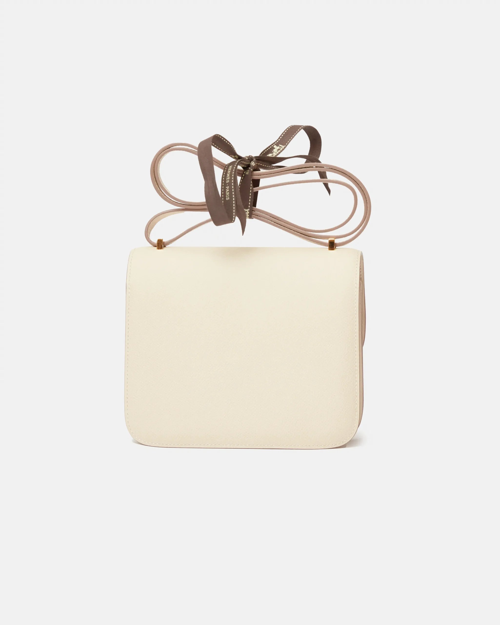 Hermès Mini Constance 18 Craie Epsom GHW