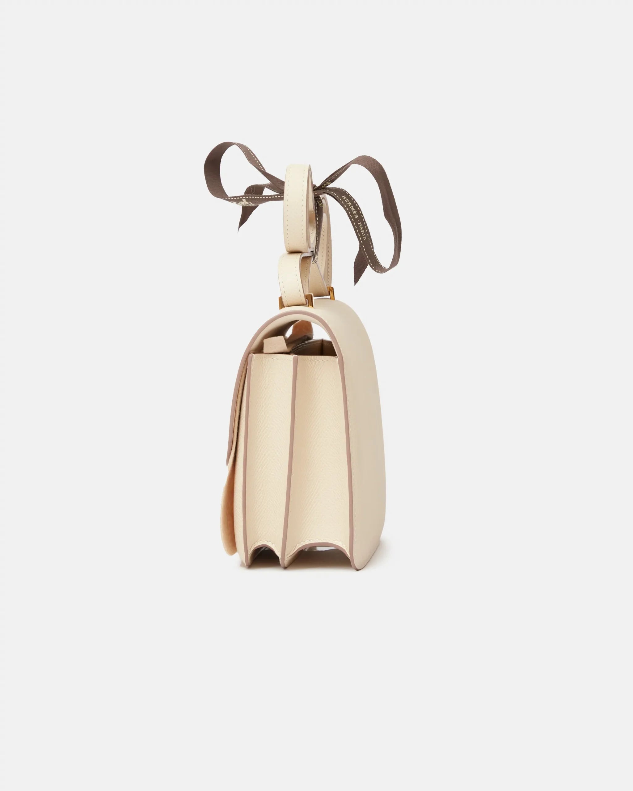 Hermès Mini Constance 18 Craie Epsom GHW