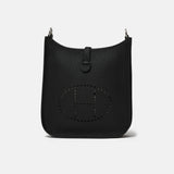 Hermès Mini Evelyne 16 Black Clemence PHW