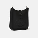 Hermès Mini Evelyne 16 Black Clemence PHW