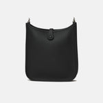 Hermès Mini Evelyne 16 Black Clemence PHW