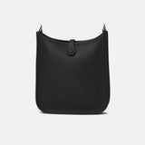 Hermès Mini Evelyne 16 Black Clemence PHW