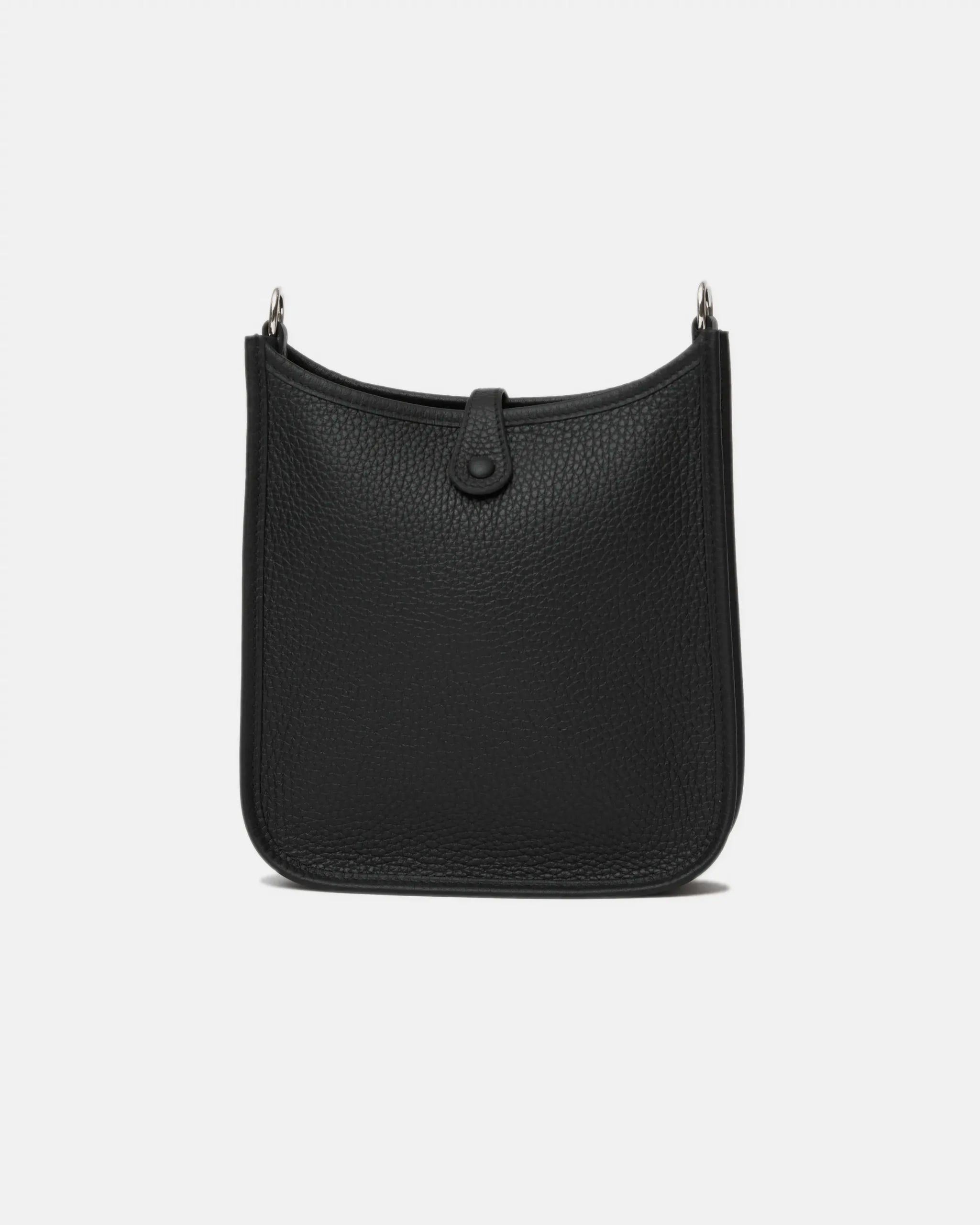 Hermès Mini Evelyne 16 Black Clemence PHW