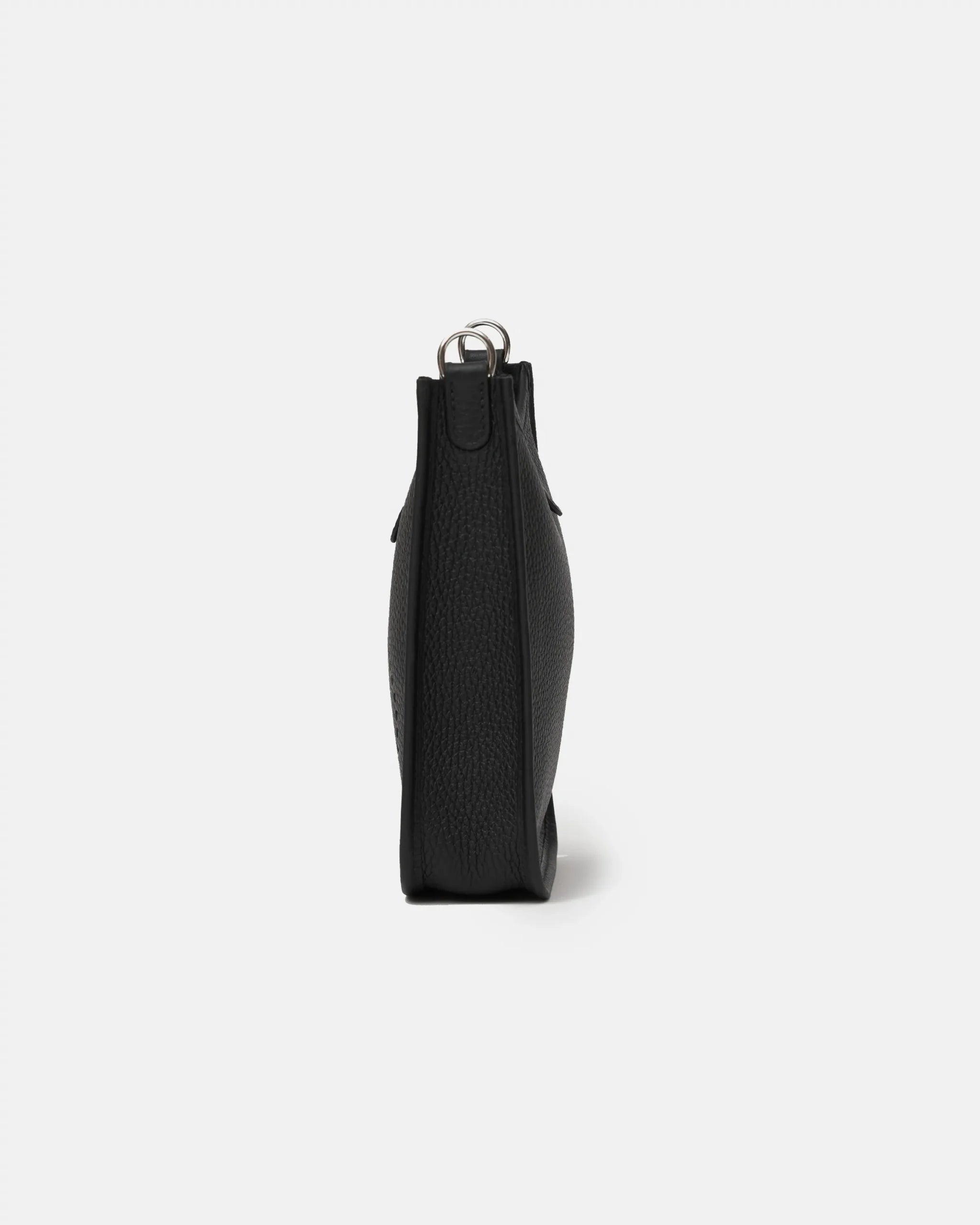 Hermès Mini Evelyne 16 Black Clemence PHW