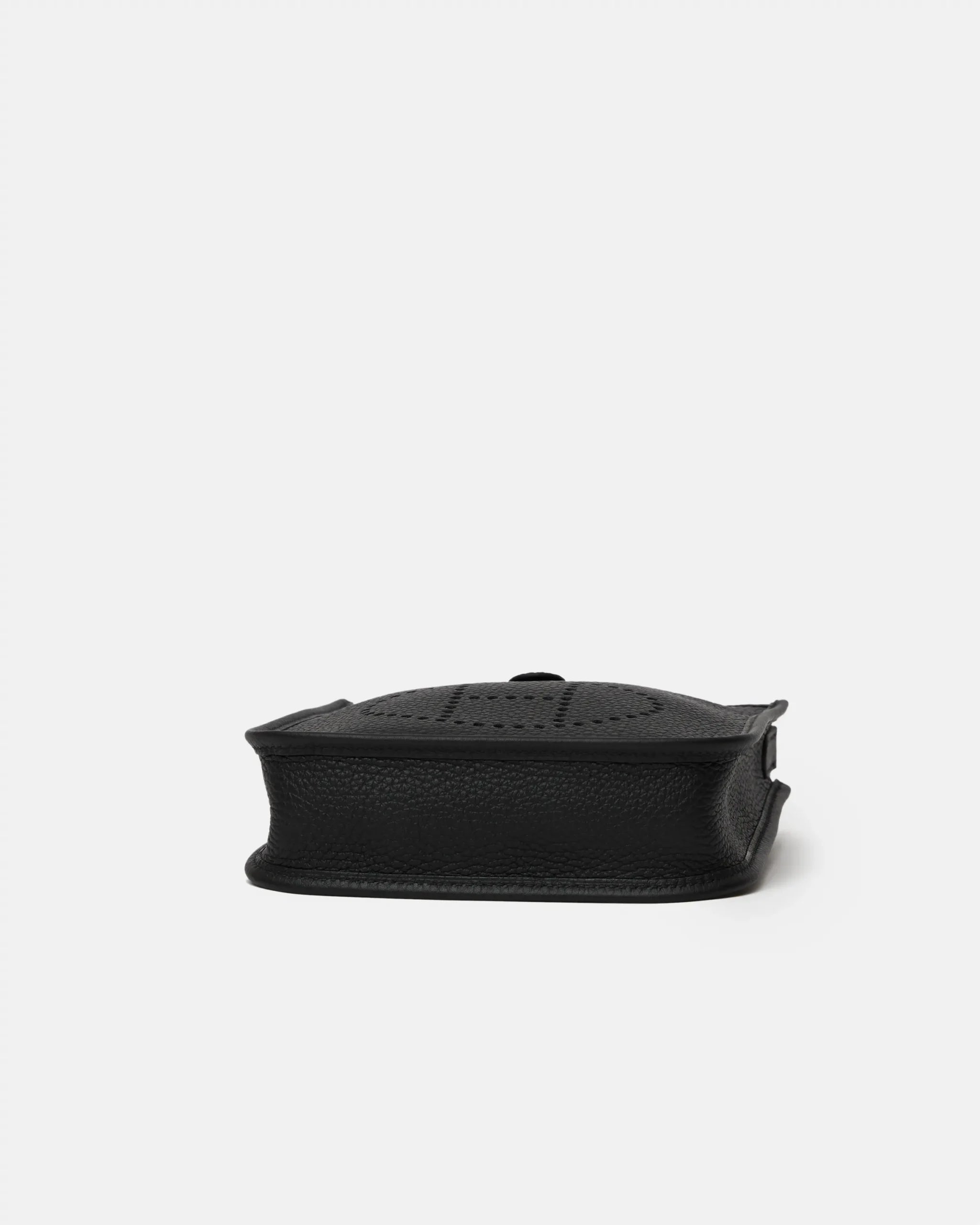 Hermès Mini Evelyne 16 Black Clemence PHW