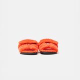 Hermès Chypre Peau Lainee Orange Sandals