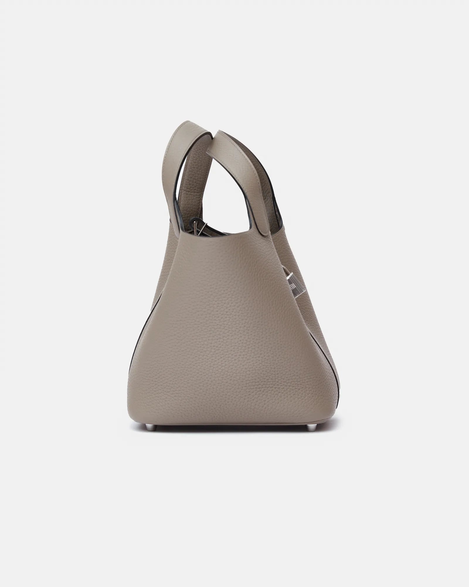 Hermès Picotin 18 Gris Asphalte Clemence PHW