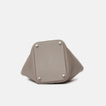 Hermès Picotin 18 Gris Asphalte Clemence PHW