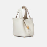Hermès Picotin 18 Craie Clemence GHW