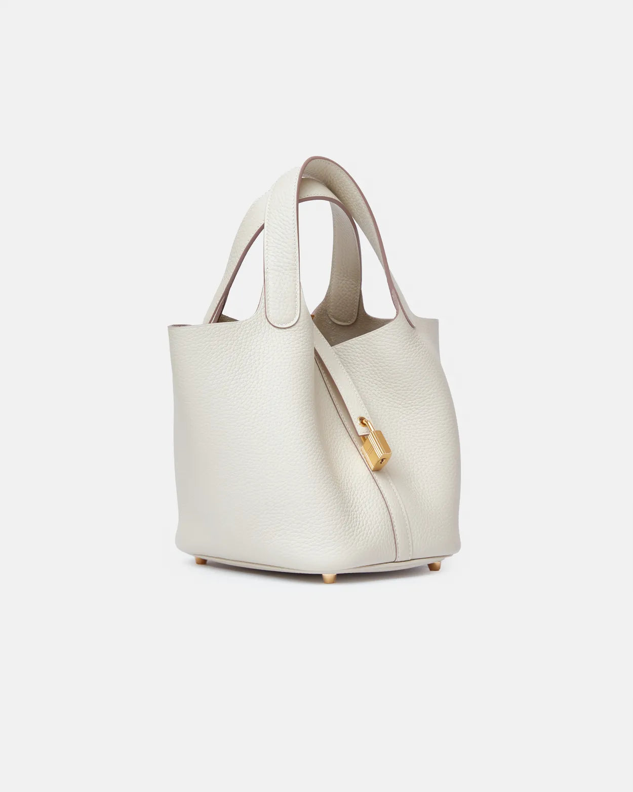 Hermès Picotin 18 Craie Clemence GHW