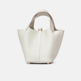 Hermès Picotin 18 Craie Clemence GHW