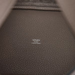 Hermès Picotin 18 Gris Asphalte Clemence PHW