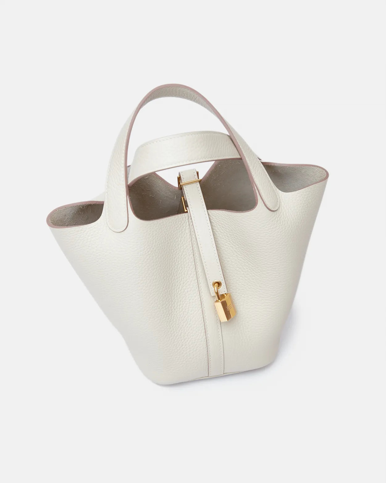 Hermès Picotin 18 Craie Clemence GHW