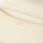 Hermès Mini Constance 18 Craie Epsom GHW