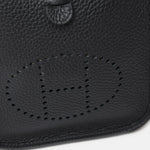 Hermès Mini Evelyne 16 Black Clemence PHW