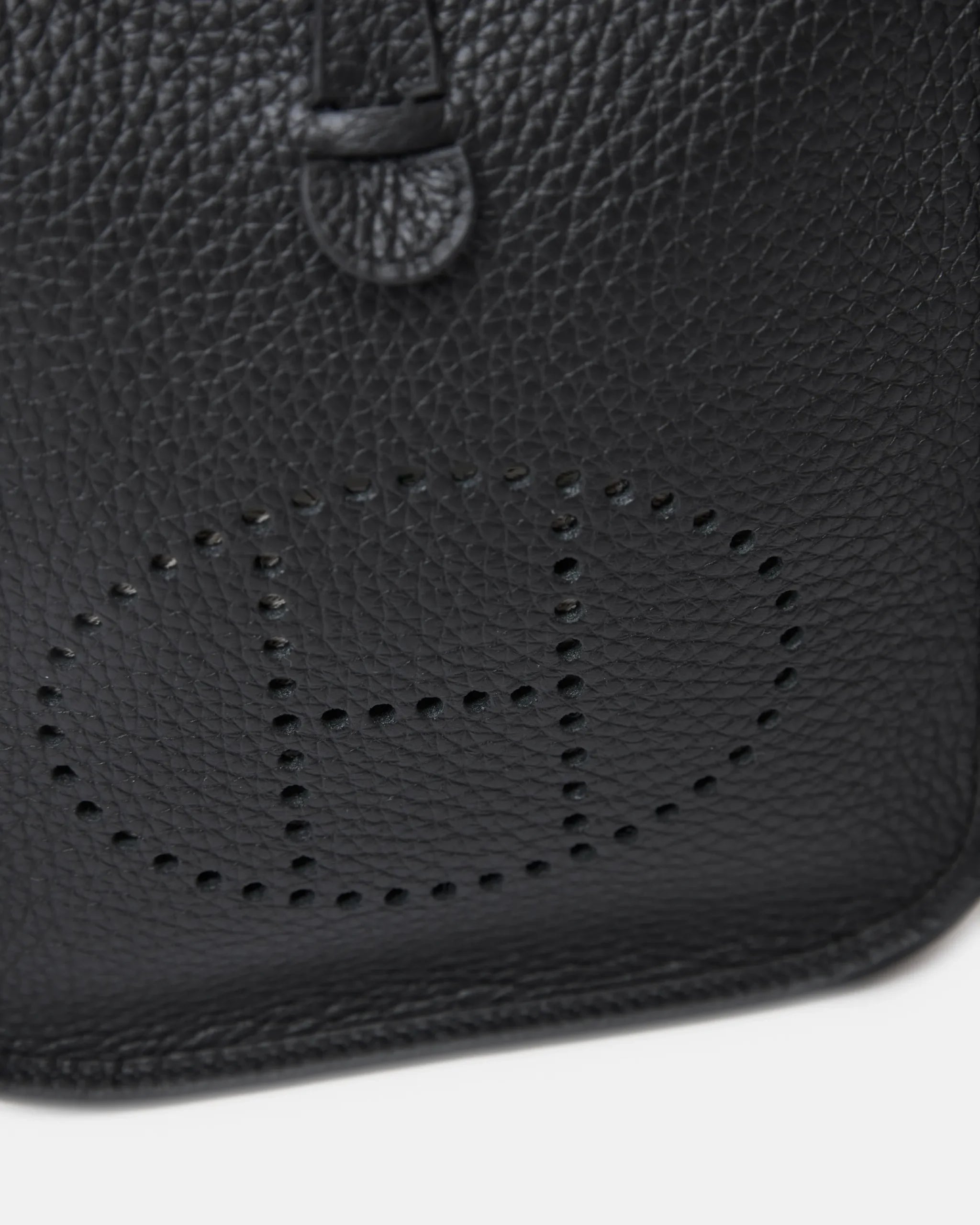 Hermès Mini Evelyne 16 Black Clemence PHW