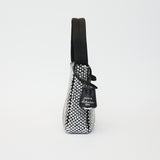 Prada Re-edition 2000 Black Crystal Hobo Bag