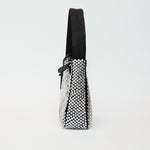 Prada Re-edition 2000 Black Crystal Hobo Bag