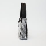 Prada Re-edition 2000 Black Crystal Hobo Bag