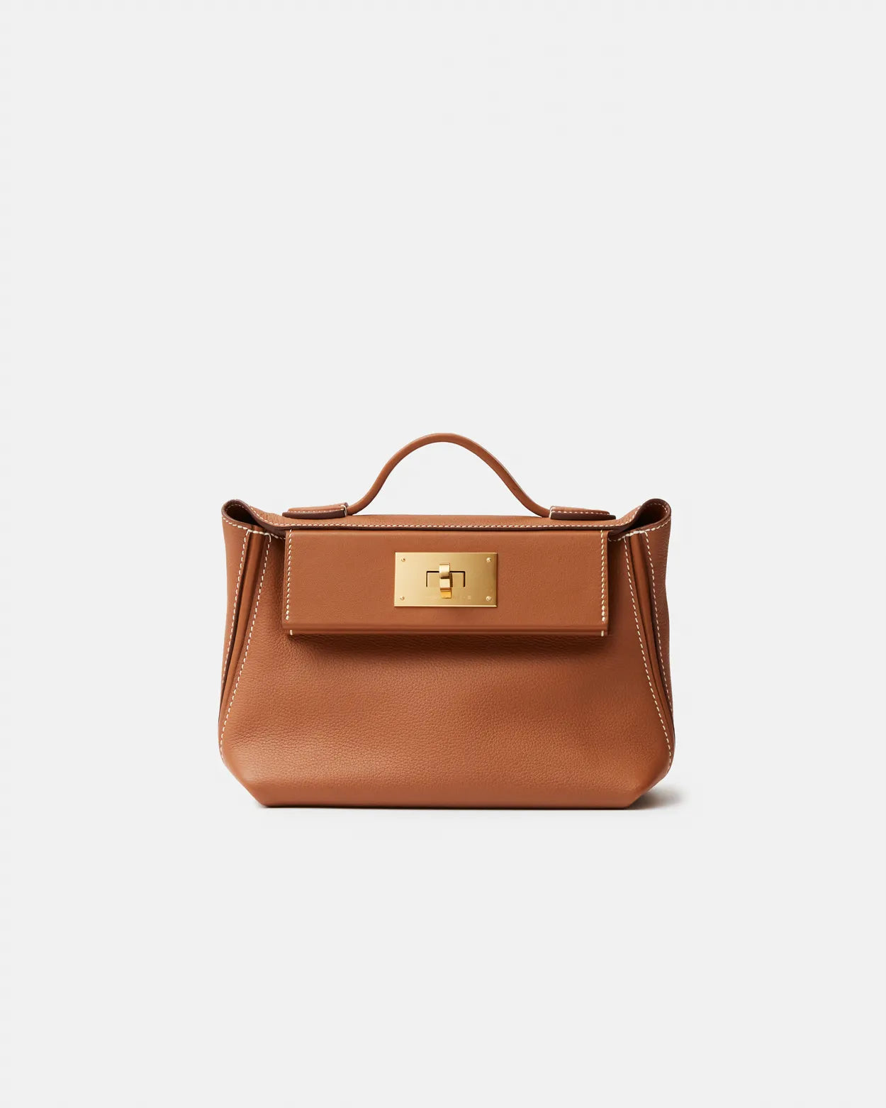Hermès 2424 Gold Evercolor GHW