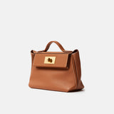 Hermès 2424 Gold Evercolor GHW