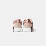 Hermes Bouncing Rose Opaline Parachute Fabric Suede Sneakers