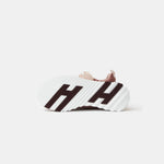 Hermes Bouncing Rose Opaline Parachute Fabric Suede Sneakers