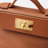 Hermès 2424 Gold Evercolor GHW