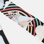 Hermès Twilly 86 Carres Volants Noir/Ciel/Multicolore