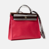 Hermès Herbag 31 Rose Shocking PHW