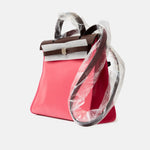 Hermès Herbag 31 Rose Shocking PHW