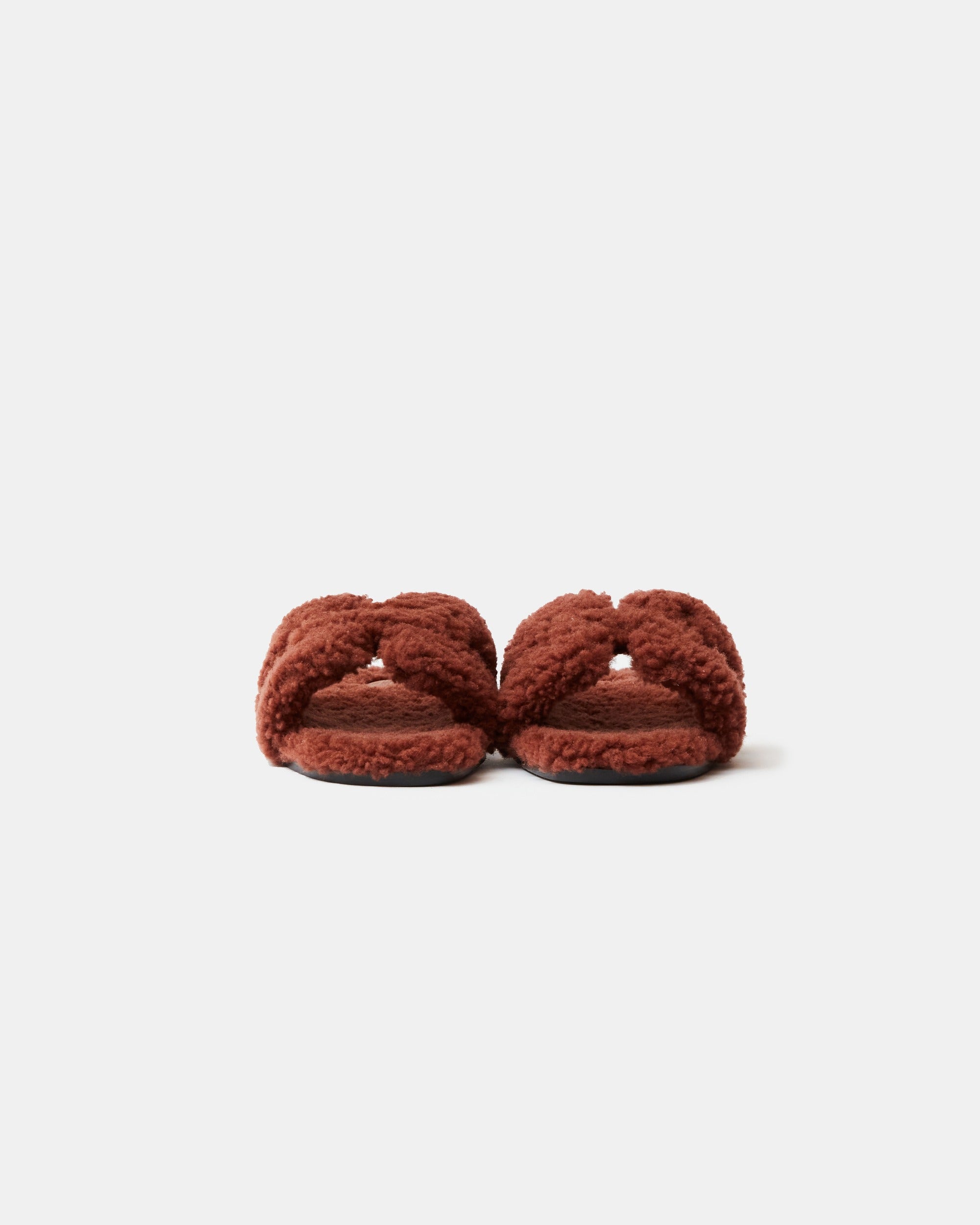 Hermès Oran Peau Lainee Cognac Sandals