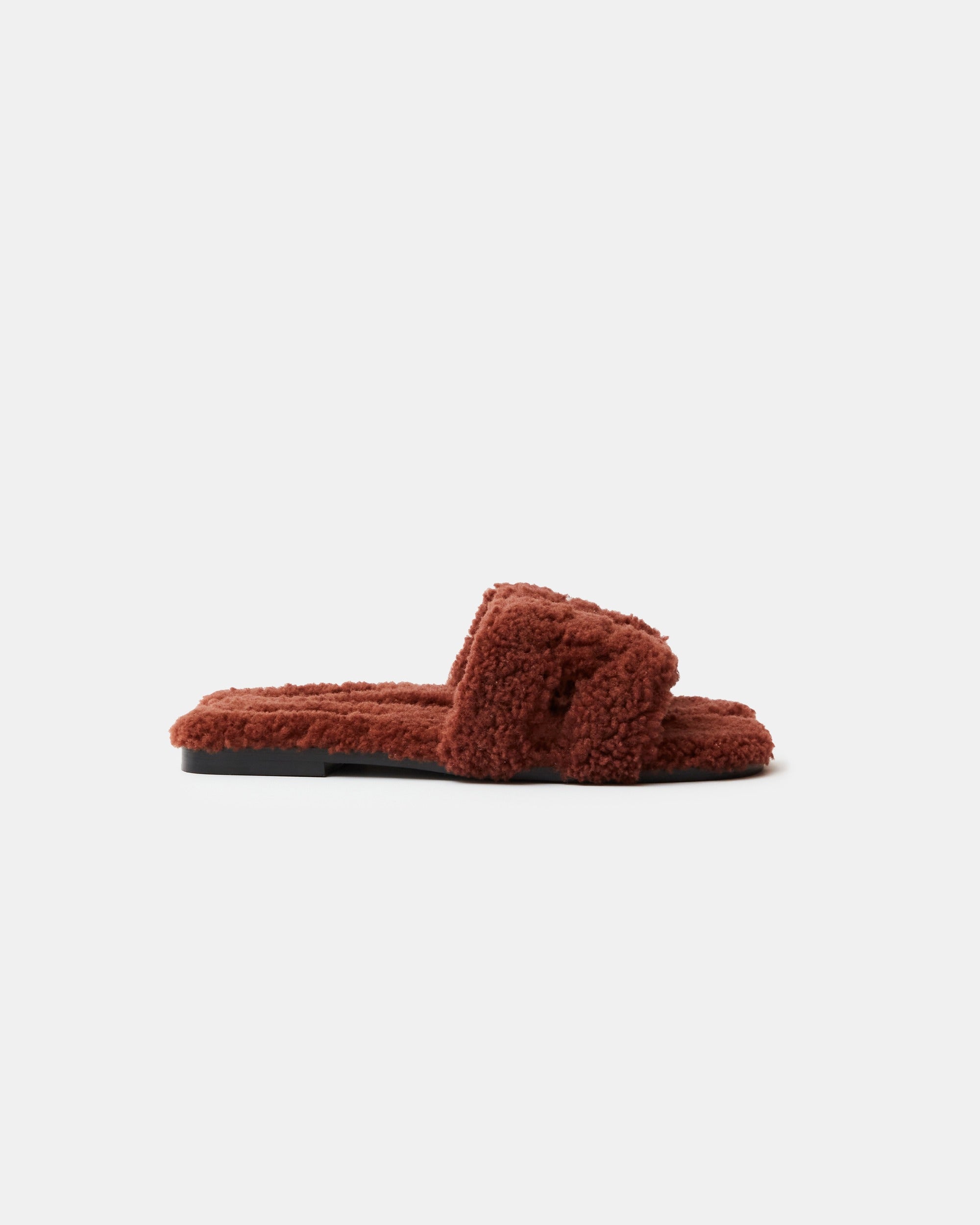 Hermès Oran Peau Lainee Cognac Sandals