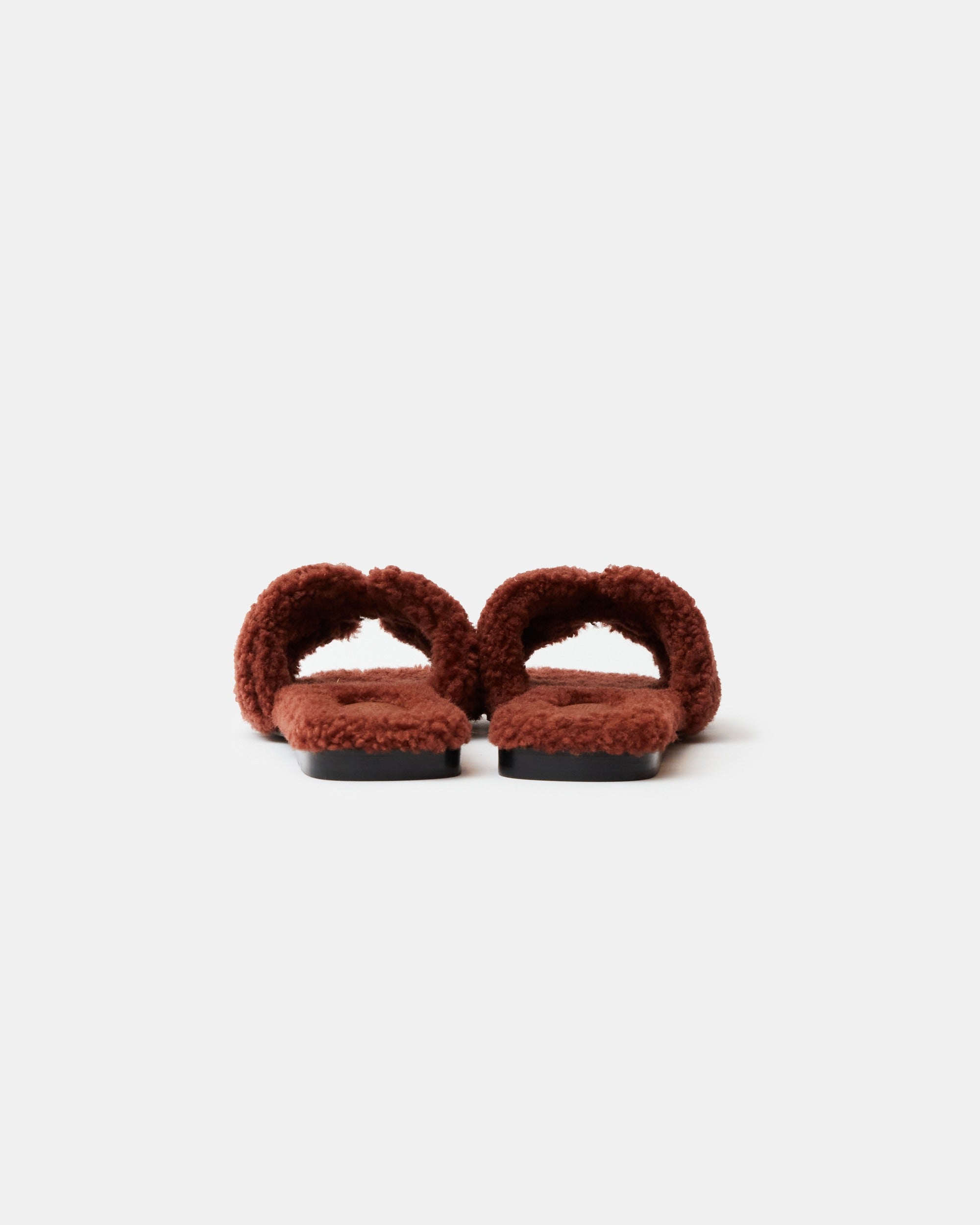 Hermès Oran Peau Lainee Cognac Sandals