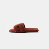 Hermès Oran Peau Lainee Cognac Sandals