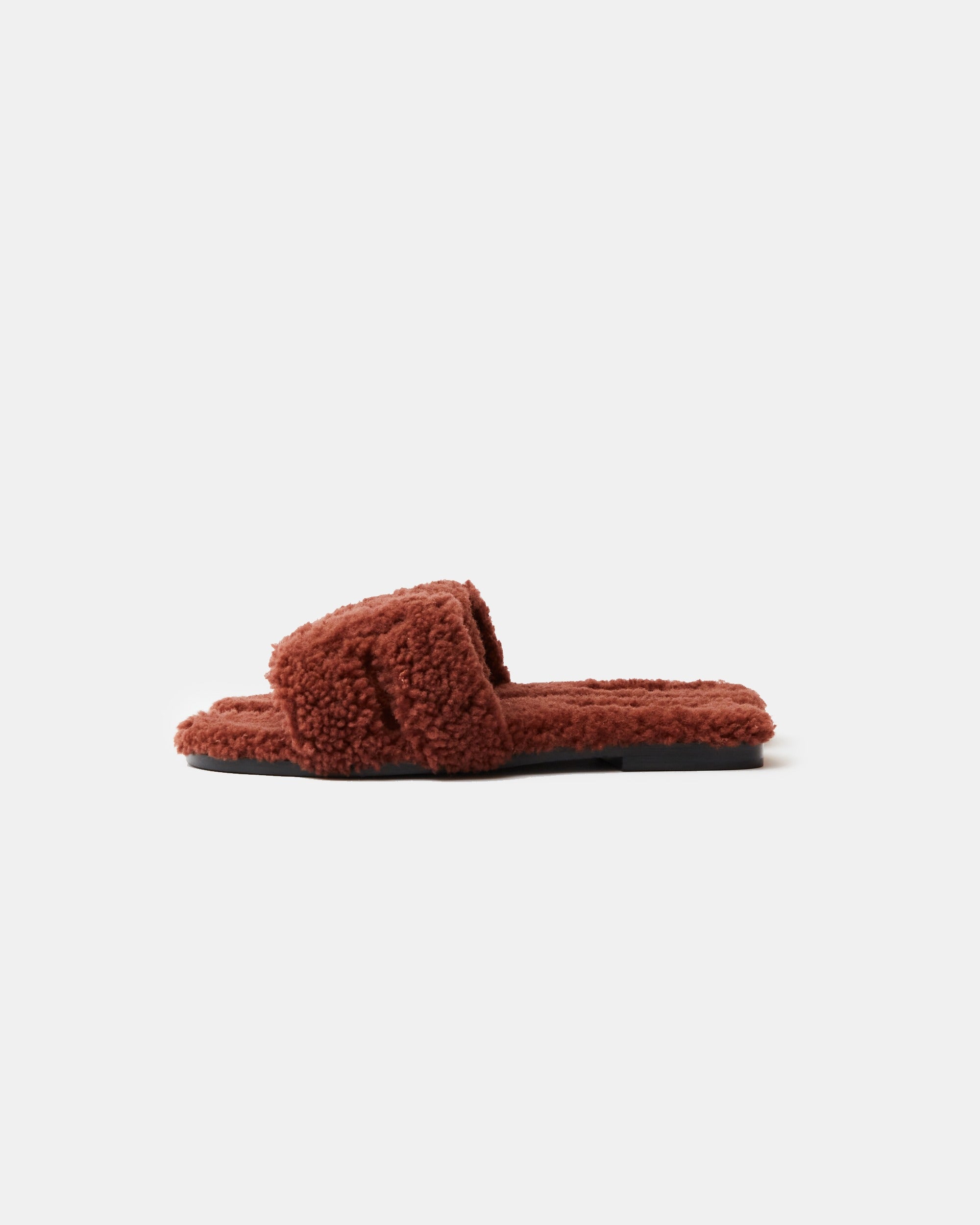 Hermès Oran Peau Lainee Cognac Sandals